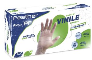 Kertakäyttökäsineet L 100 kpl Kirkas