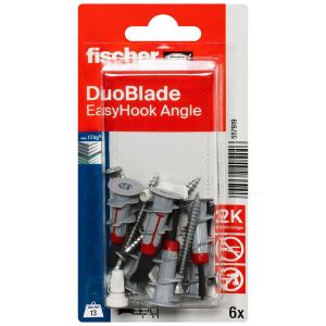 Tulppa kulmakoukulla Fischer EasyHook Angle DuoBlade