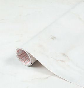 Kontaktimuovi Marmor Romeo Matt White 67,5 x 200 cm