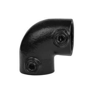 Putkikaluste Kulmaliitin Dione MEKANO musta ⌀26,9 mm