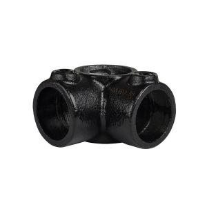 Putkikaluste Ristiliitin Dione MEKANO musta ⌀42,4 mm