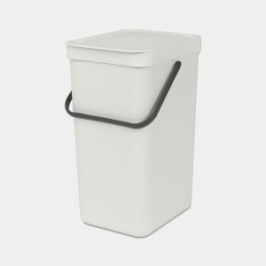 Roska-astia Brabantia Sort&amp;Go 16 l Vaaleanharmaa