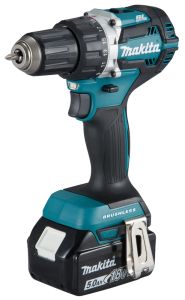 Porakone Makita LXT DDF484RTJ + 2 kpl 5,0 Ah akku