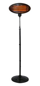 Terassilämmitin Termo Milano Musta 650W/1300W/2000W