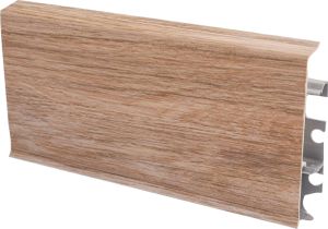 Jalkalista Maler PVC Tuscany Oak 22 x 75 x 2500 mm