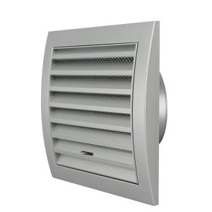 Säleikkö Europlast N12RS Hopea 190 x 190 mm