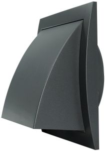 Säleikkö Europlast N-F ND10FVA Antrasiitti 148 x 153 mm Ø100 mm