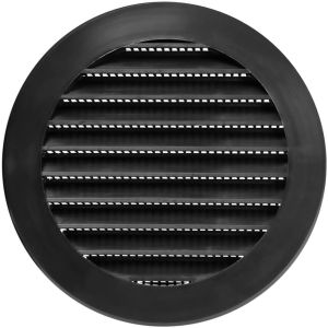 Säleikkö Europlast VR100M Musta Ø100 mm