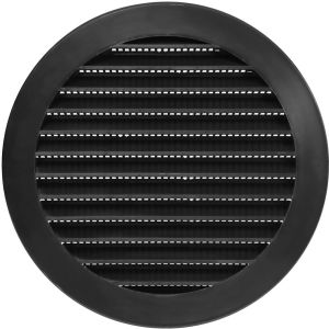 Säleikkö Europlast VR125M Musta Ø125 mm