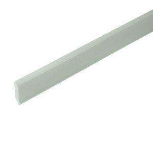 Jalkalista Dione vaaleanharmaa 40 x 10 x 2750 mm