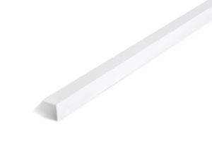 Tarrakulmasuoja Dione Valkoinen 30 x 30 x 2700 mm
