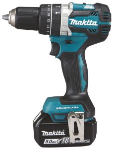 Iskuporakone Makita LXT DHP484RTJ + 2 kpl 5,0 Ah akku