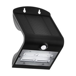 Seinävalaisin Eglo Lamozzo Solar 3,2 W Musta Liiketunnistimella