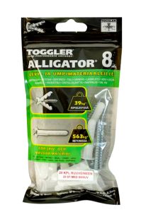 Seinätulppa Alligator 8 mm AF8-20 20 kpl