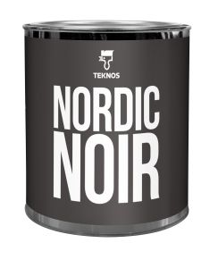 Miniväripurkki Teknos Colour Sample 0,125 l Nordic Noir