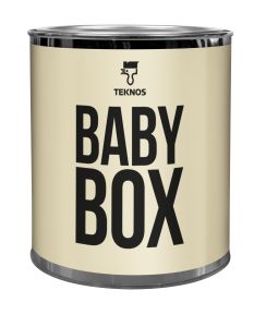Miniväripurkki Teknos Colour Sample 0,125 l Baby Box