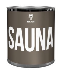 Miniväripurkki Teknos Colour Sample 0,125 l Sauna
