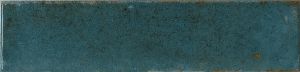 Seinälaatta Bayker Raku Blu Oriente 6 x 25 cm