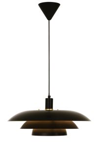Riippuvalaisin Aneta Epsilon Musta 45 × 45 × 21 cm