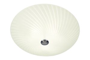 Plafondi Aneta Cyklon Valkoinen/Teräs 50 × 50 × 19 cm