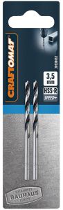 Metalliporanterä Craftomat 3,5 mm 2 kpl