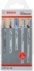 Pistosahanteräsarja Bosch MultiMaterial 15-os.