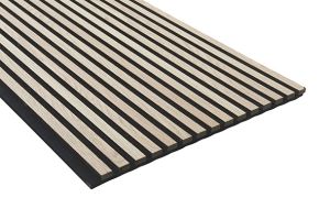 Akustiikkalevy FibroTech Basic Vaalea tammi 22 x 605 x 3000 mm