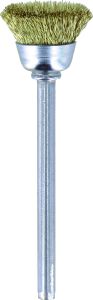 Messinkikuppiharja Dremel 13 mm 2 kpl (536)