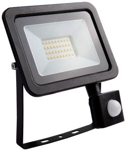 LED-valonheitin Megaman Tunnistimella 30 W Musta