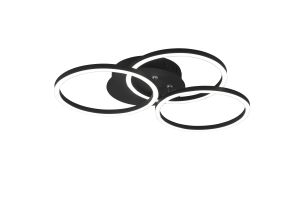 Kattovalaisin Trio Circle 43CM Mattamusta