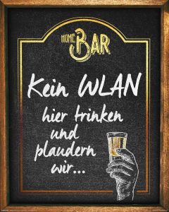 Sisustustaulu Reinders Kein Wlan 40 x 50 cm