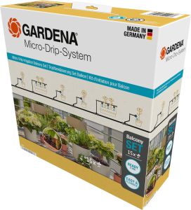 Kastelusarja Gardena Micro-Drip parvekkeelle