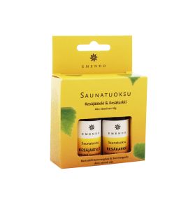 Saunatuoksu Emendo Kesäjäätelö &amp; Kesäkarkki 2 x 10 ml