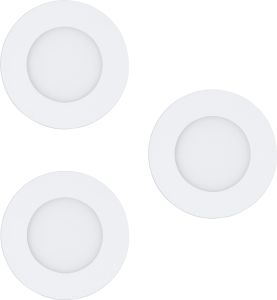 Uppospotti Eglo Connect.z Fueva 3-osainen Valkoinen