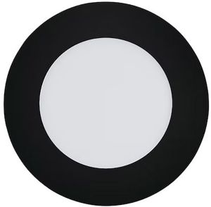 LED-älyspotti Eglo Connect.z Fueva 5,4W Musta ⌀12 cm