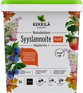 Syyslannoite Kekkilä Plus+ 5 l