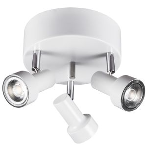 Spottivalaisin Sessak Colton 3-os Mattavalkoinen ∅ 20 cm