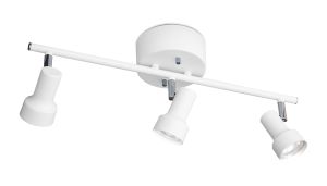 Kattospotti Sessak Colton 3-os Mattavalkoinen/Kromi