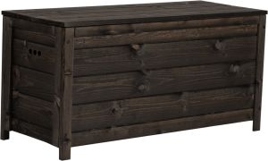 Säilytyslaatikko 117 x 46 x 58 cm musta