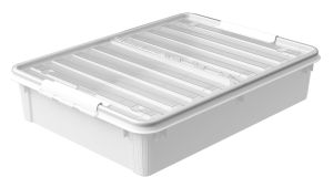 Sängynaluslaatikko SmartStore Valkoinen 60 l