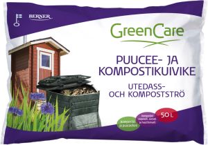 Puucee- ja kompostikuivike Greencare 50 l