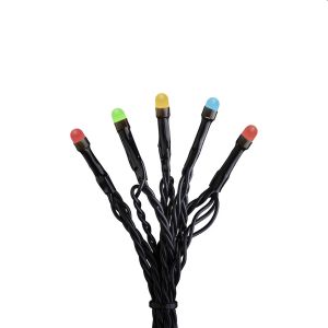 Valosarja Konstsmide Frosted Monivärinen