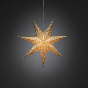 Paperitähti Konstsmide Kultakuvio 60 cm