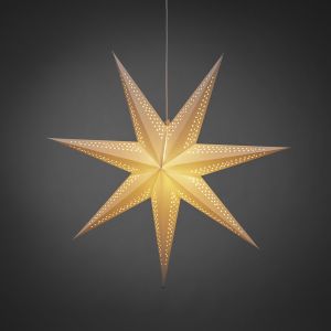 Paperitähti Konstsmide Valkoinen 78 cm