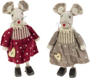 Koristehiiri seisova 11 cm lajitelma