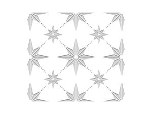 Sapluuna Étoiles 60 x 70 cm