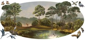 Sisustuskuva Lake View 79 x 172 cm