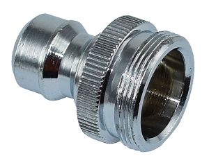 Liitinnippa Harju M28x1 Ulkokiertein Kromi