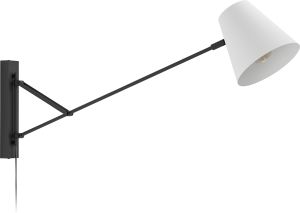 Seinävalaisin Eglo Forcadet Musta/Harmaa 40,5 x 18 cm