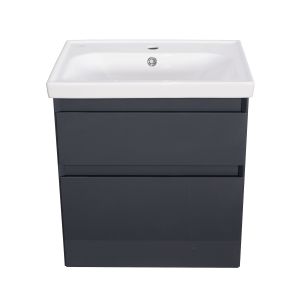 Allaskaappi Aqua Rodos Elite Grafiitinharmaa 60 cm